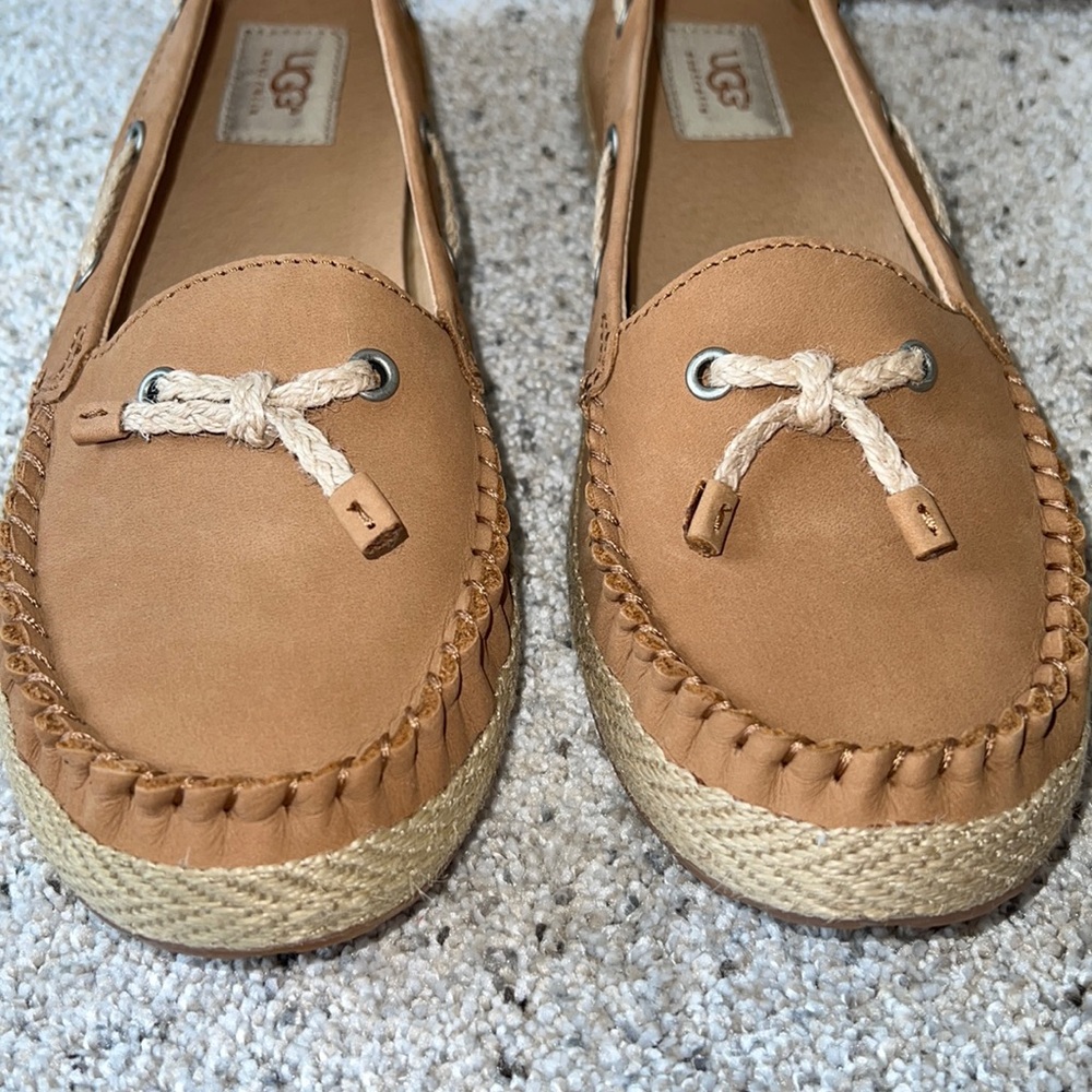 NIB AUTH UGG CHIVON FLAT CHESTNUT - Picture 5 of 8